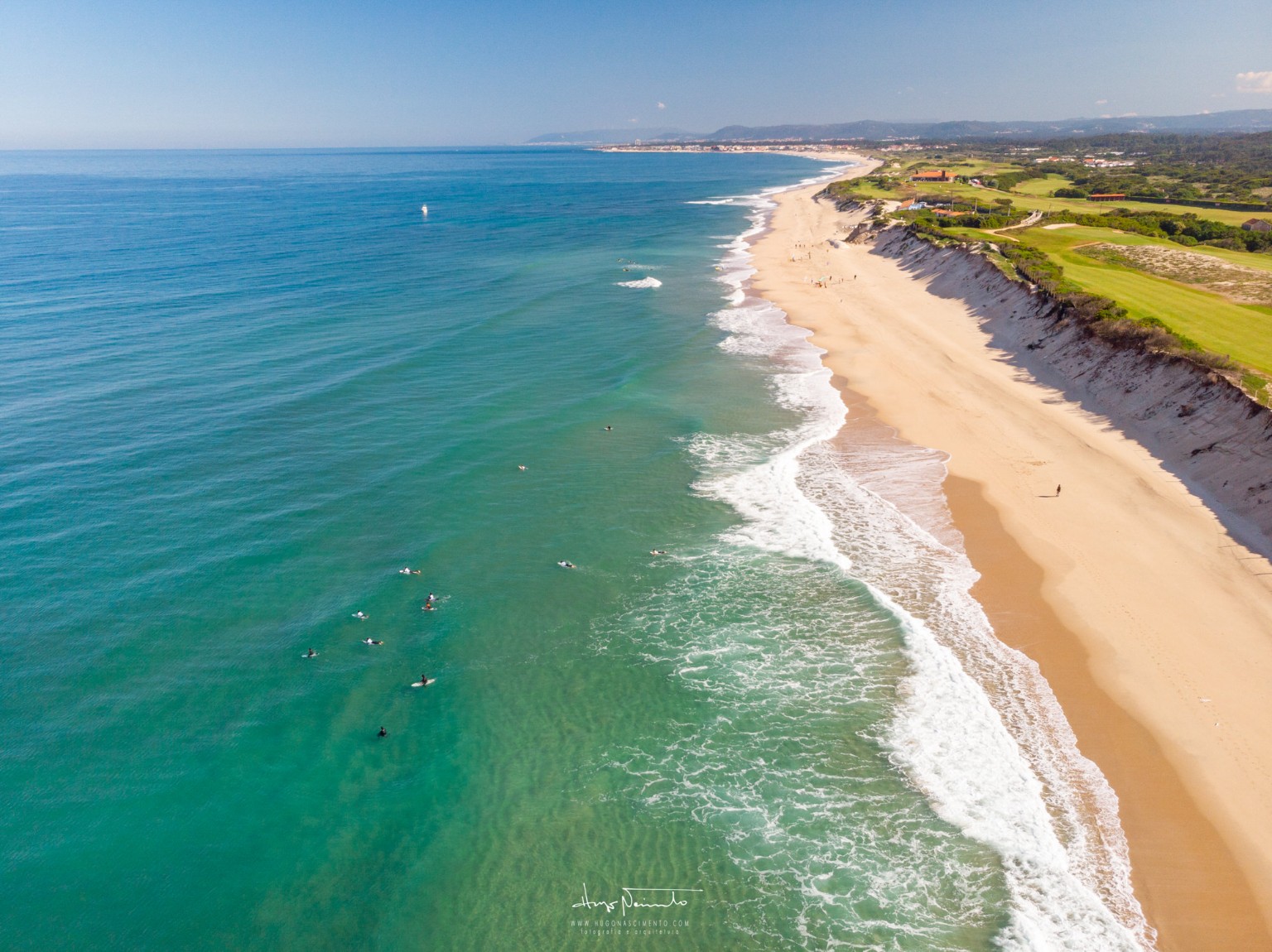 Atlantic beach near hostel for sale in Northern Portugal